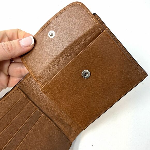 Missoni Italia Brown Crocodile Embossed Leather Wallet Bifold Men’s VTG - Picture 9 of 9